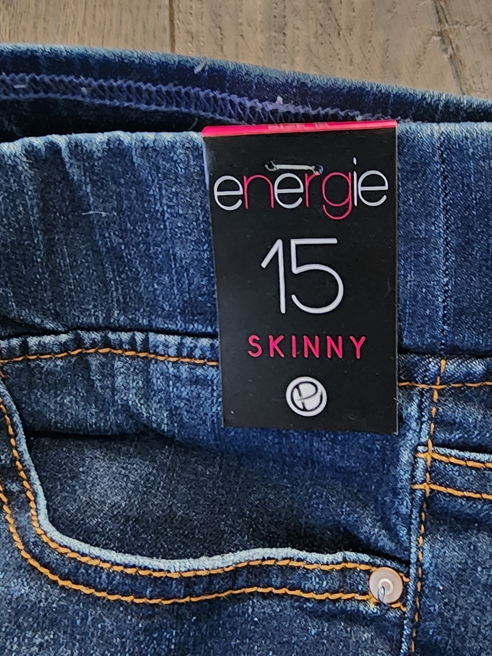 energie Skinny Jeans in Dark Blue - Size 15
